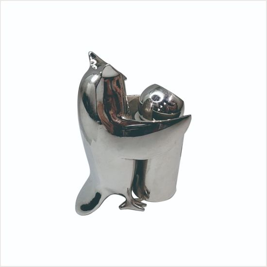 Современный декор, художественное оформление, скульптура животного из нержавеющей стали, украшения для вестибюля, украшение для дома